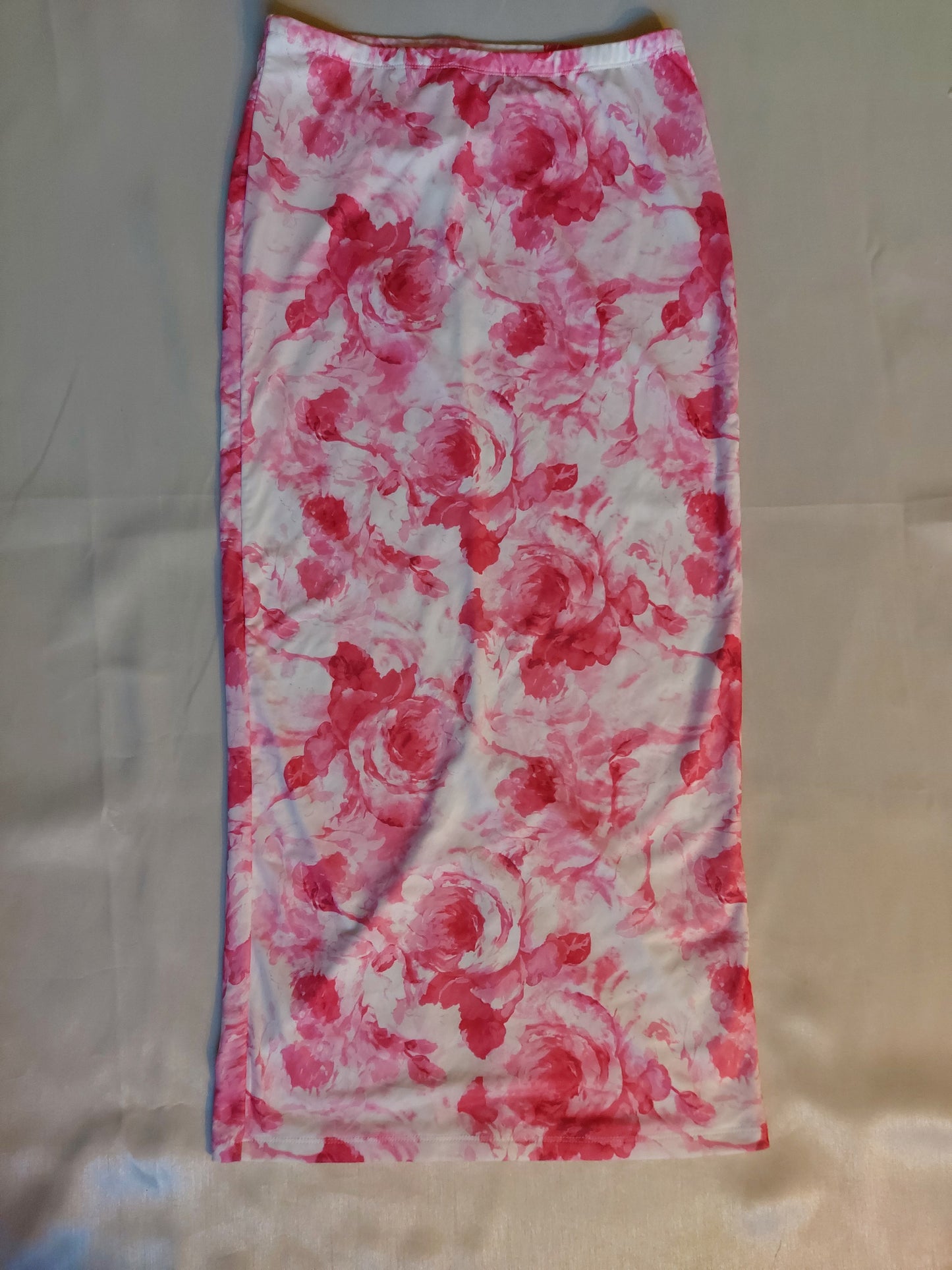 Jupe à motif Fleurs