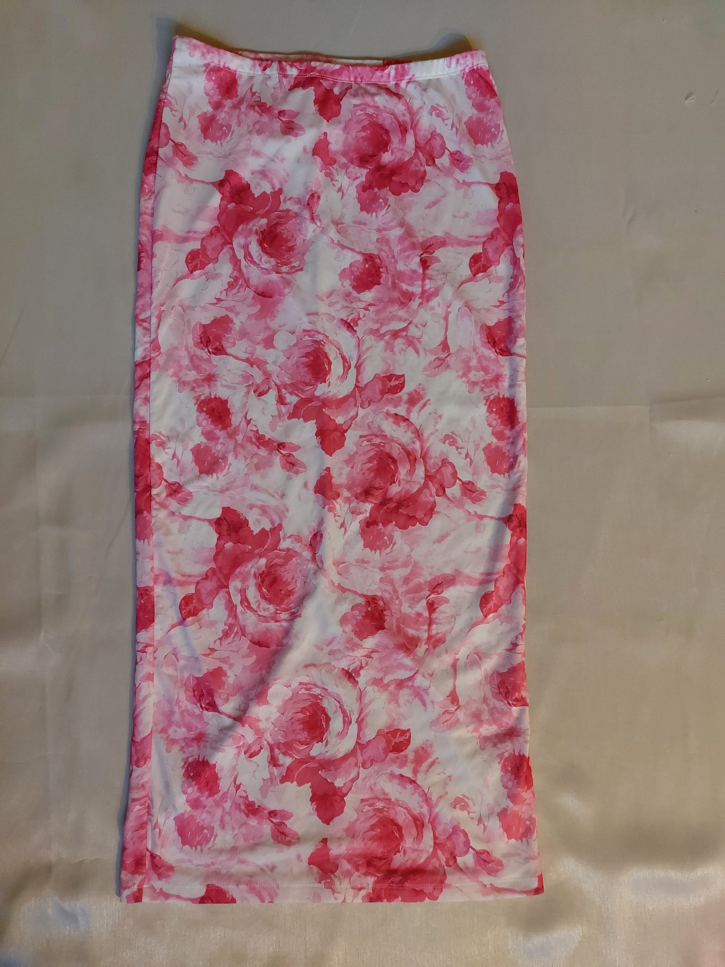 Jupe à motif Fleurs