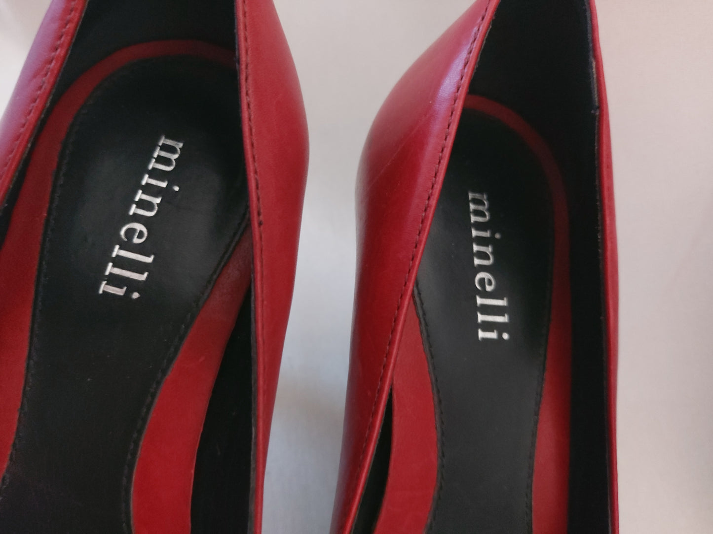 Talons rouge en Cuir MINELLI