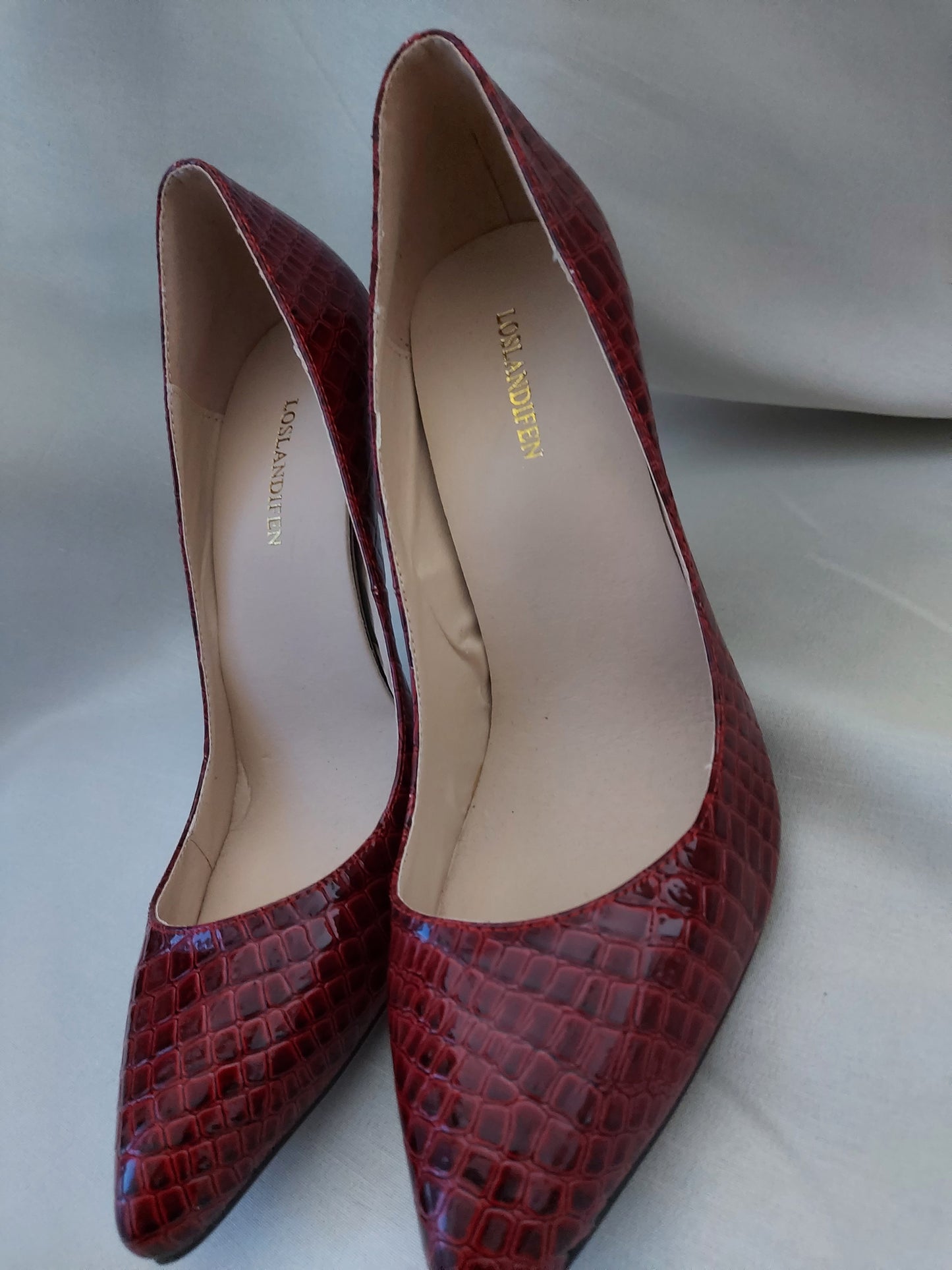 Talons rouge reptile