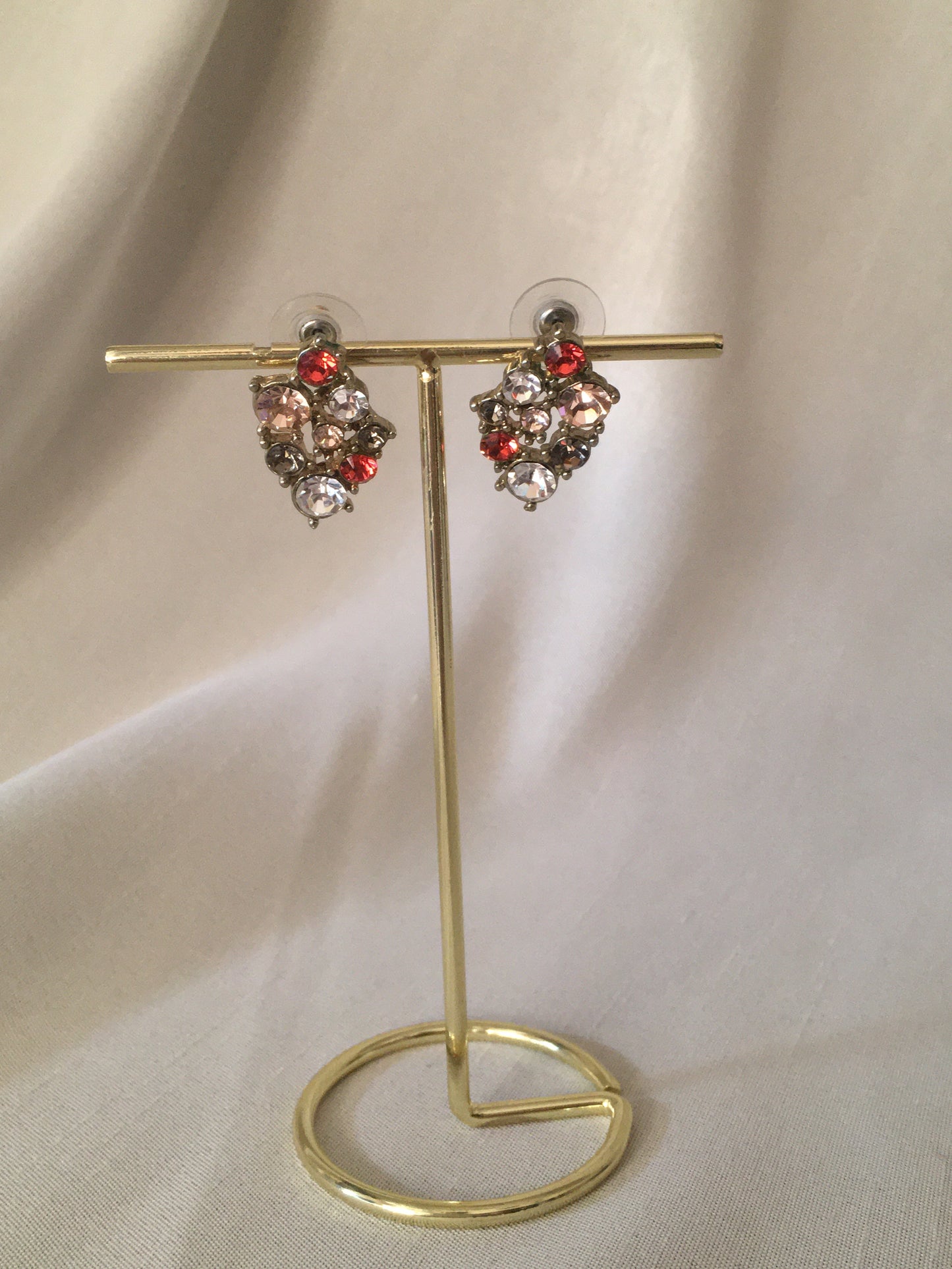 Boucle oreilles petit diamant
