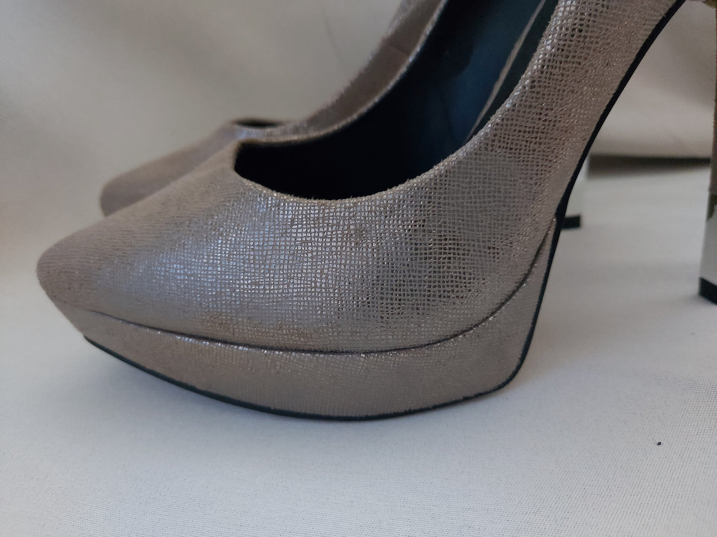 Talons GUESS argenté