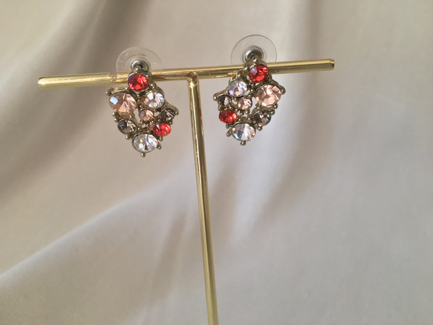 Boucle oreilles petit diamant